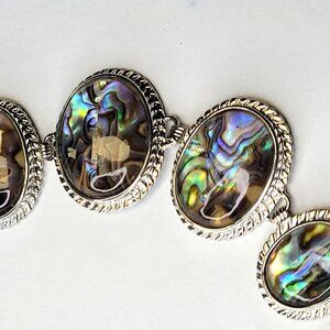 Abalone Biwa Shell Bracelet